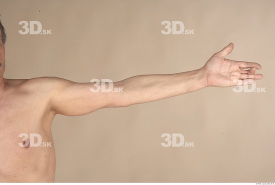 Arm Whole Body Man Nude Average Studio photo references