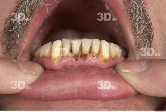 Whole Body Teeth Man Average Studio photo references