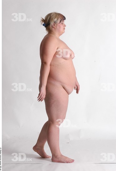 Whole Body Woman Animation references White Nude Overweight