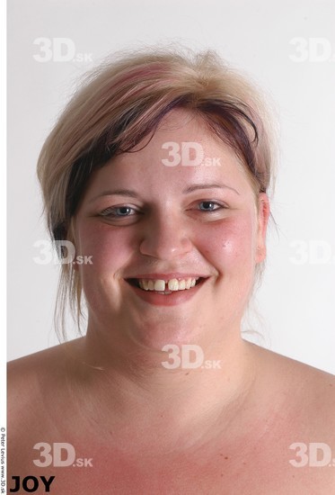 Face Emotions Woman White Overweight