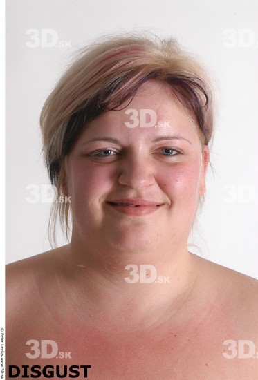 Face Emotions Woman White Overweight