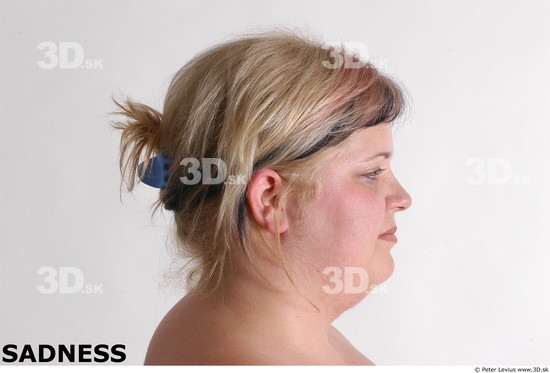 Face Emotions Woman White Overweight