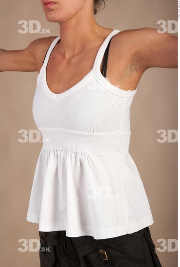 Upper Body Whole Body Woman Casual Slim Studio photo references