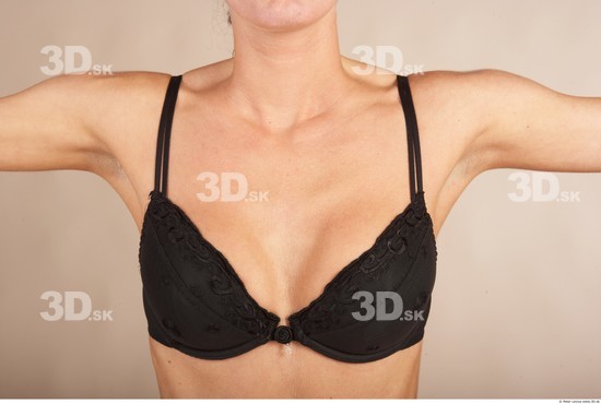 Chest Whole Body Woman Underwear Slim Studio photo references