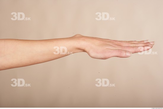 Hand Whole Body Woman Slim Studio photo references