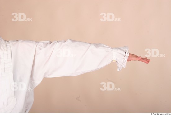 Whole Body Woman T poses White Historical Slim Costume photo references