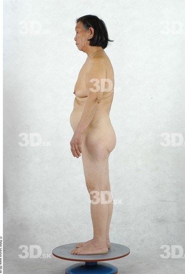 and more Whole Body Woman Asian Nude Chubby Studio photo references