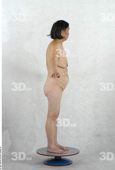 and more Whole Body Woman Asian Nude Chubby Studio photo references