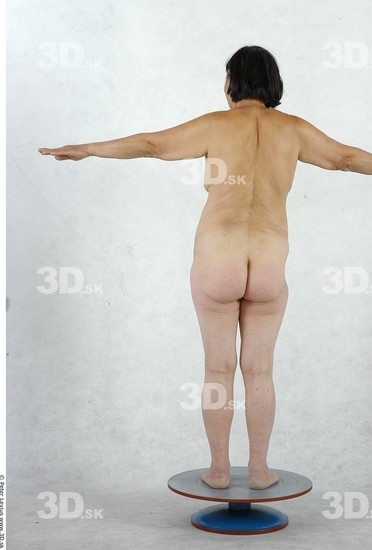 and more Whole Body Woman T poses Asian Nude Chubby Studio photo references