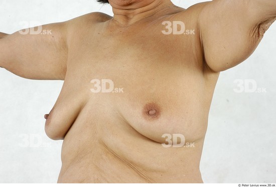 and more Chest Whole Body Woman Asian Nude Chubby Studio photo references