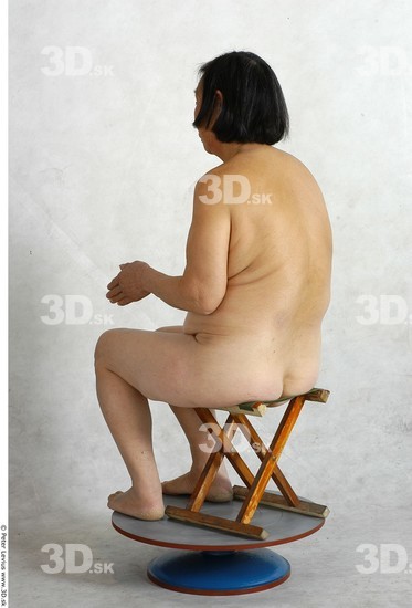 and more Whole Body Phonemes Woman Artistic poses Asian Nude Chubby Studio photo references