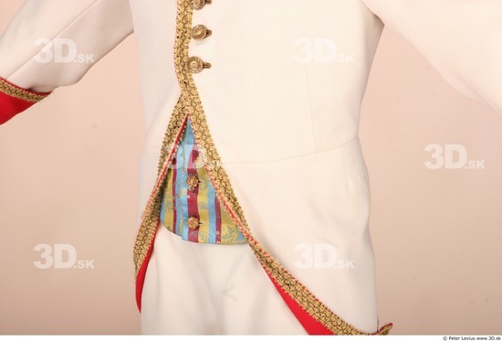 Whole Body Woman White Historical Slim Costume photo references