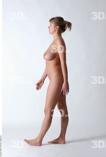 Whole Body Woman Animation references White Nude Average