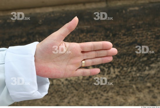 Hand Woman White Overweight