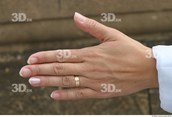 Hand Woman White Overweight