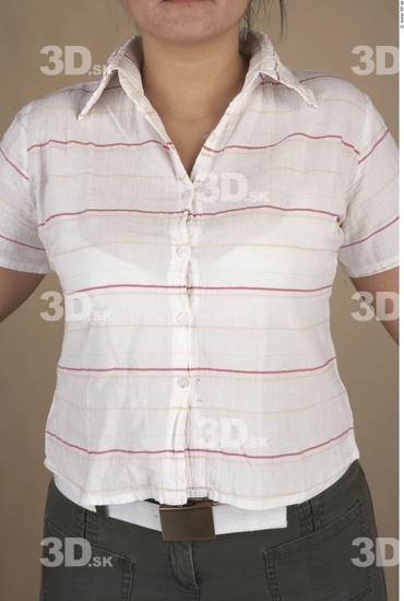 Upper Body Whole Body Woman Casual Chubby Studio photo references