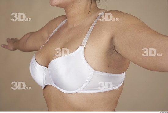 Chest Whole Body Woman Underwear Chubby Studio photo references