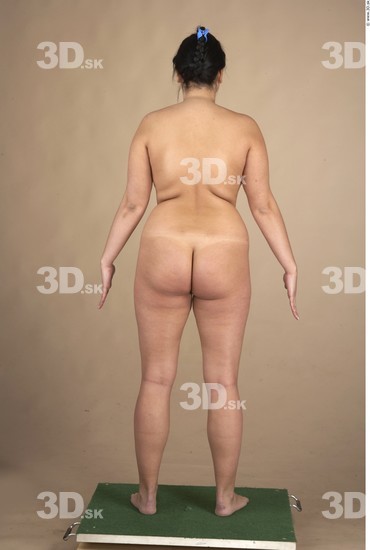 Whole Body Woman Nude Chubby Studio photo references