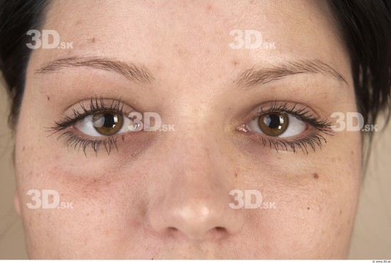 Eye Whole Body Woman Chubby Studio photo references