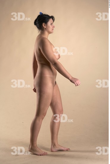 Whole Body Woman Animation references White Nude Chubby