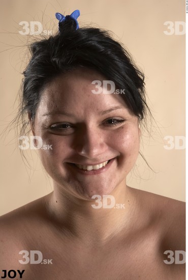 Face Emotions Woman White Chubby