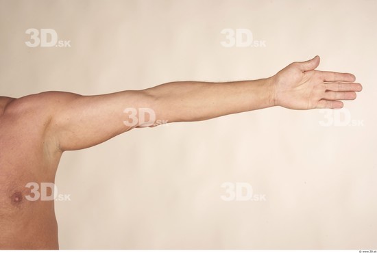 Arm Whole Body Man Nude Average Studio photo references