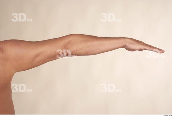 Arm Whole Body Man Nude Average Studio photo references