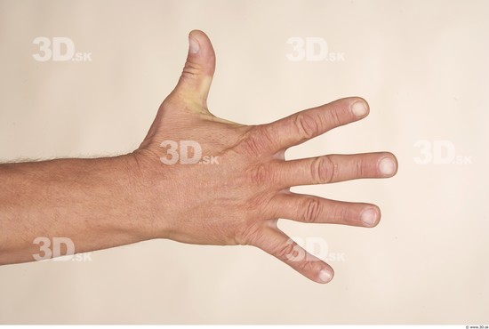 Hand Whole Body Man Average Studio photo references