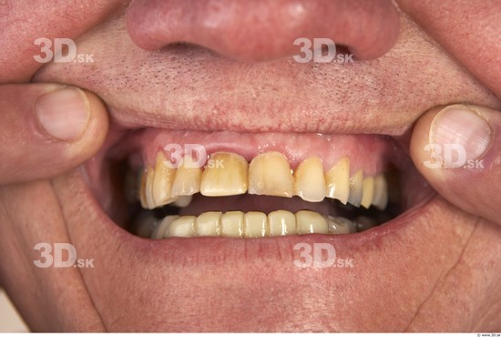 Whole Body Teeth Man Average Studio photo references