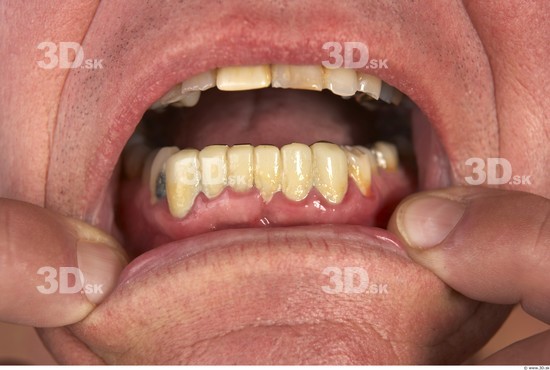 Whole Body Teeth Man Average Studio photo references