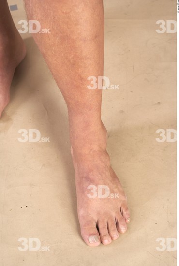 Foot Whole Body Man Nude Average Studio photo references