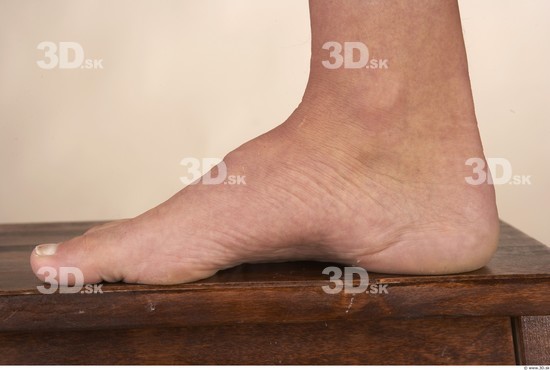 Foot Whole Body Man Nude Average Studio photo references