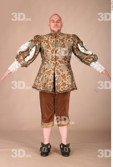 Whole Body Woman White Historical Chubby Costume photo references