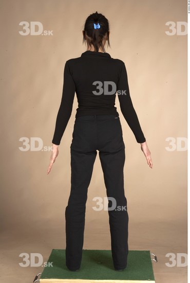 Whole Body Woman Casual Slim Studio photo references