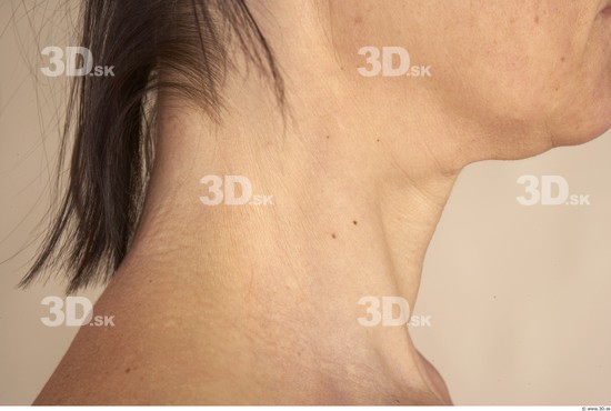 Neck Whole Body Woman Nude Slim Studio photo references