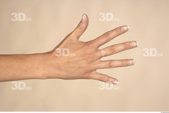 Hand Whole Body Woman Slim Studio photo references