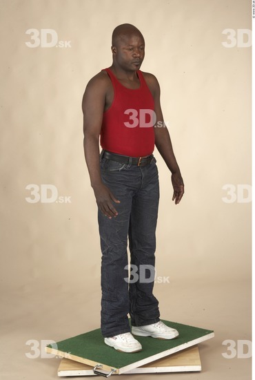 Whole Body Man Casual Average Studio photo references