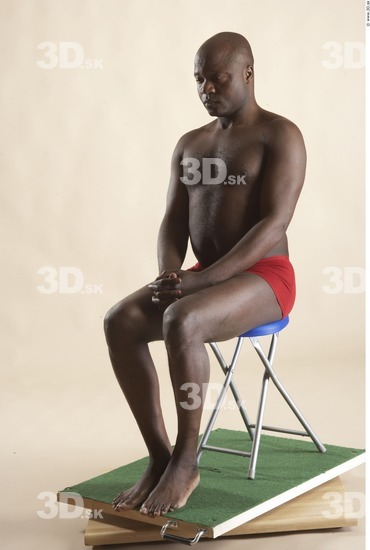 Whole Body Phonemes Man Artistic poses Underwear Average Studio photo references