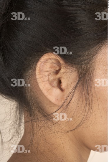 Ear Whole Body Woman T poses Underwear Shoes Average Studio photo references