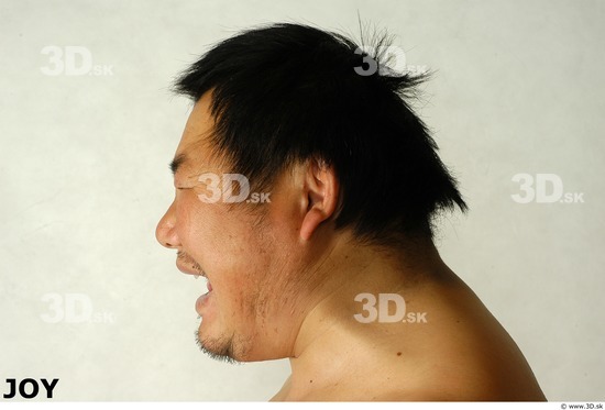 Face Whole Body Phonemes Emotions Man Asian Nude Overweight Studio photo references