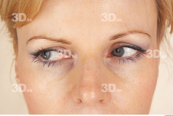 Eye Whole Body Woman Slim Studio photo references