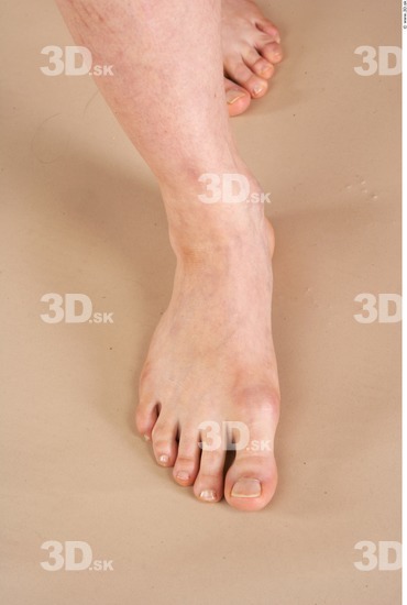 Foot Whole Body Woman Nude Slim Studio photo references