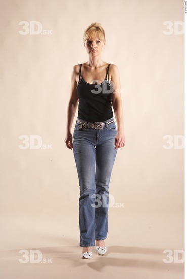 Whole Body Woman Animation references White Casual Slim