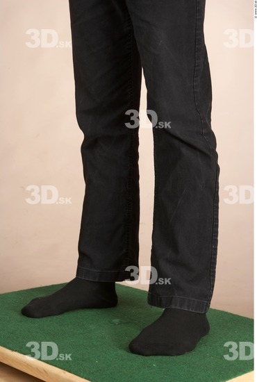 Calf Whole Body Man Casual Slim Studio photo references