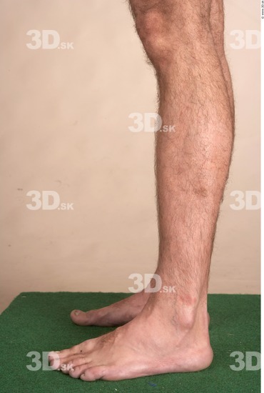 Calf Whole Body Man Nude Slim Studio photo references