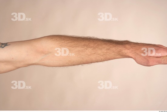 Forearm Whole Body Man Nude Slim Studio photo references