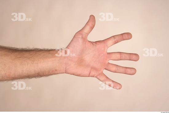 Hand Whole Body Man Slim Studio photo references