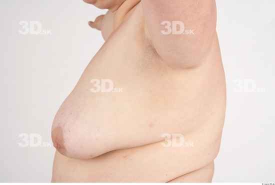 Chest Whole Body Woman Nude Slim Overweight Studio photo references