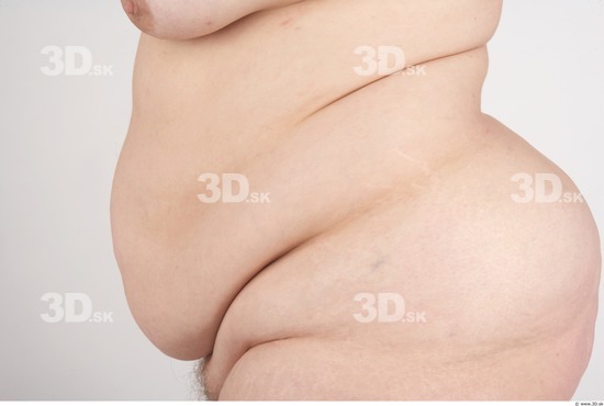 Belly Whole Body Woman Nude Slim Overweight Studio photo references