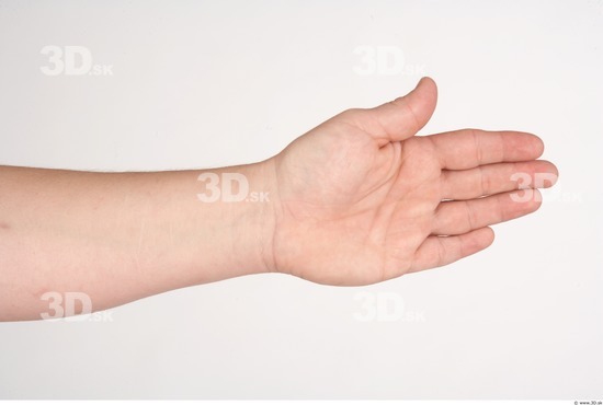 Hand Whole Body Woman Slim Overweight Studio photo references